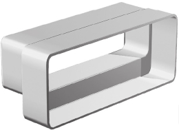 Redukcja prostokątna 220x90/204x60 mm